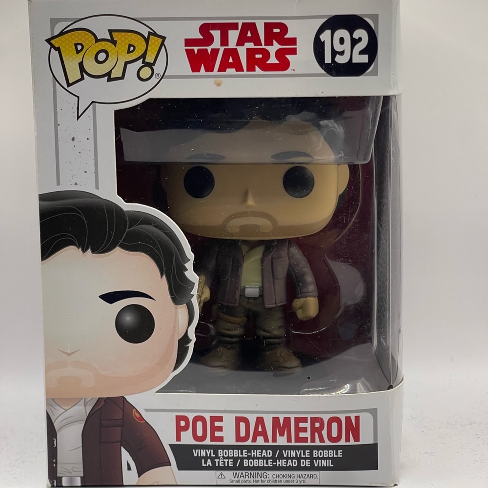 New #192 Funko Pop Poe Dameron